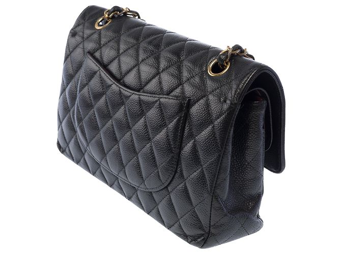 Borsa CHANEL Timeless/Classique in Pelle Nera - 103724 Nero - vista 5