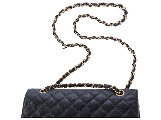 Borsa CHANEL Timeless/Classique in Pelle Nera - 103724 Nero - vista 9