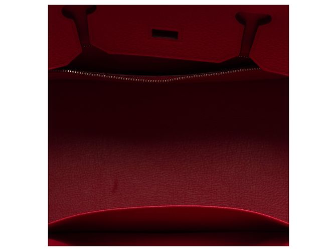 Hermès Borsa HERMES Birkin 30 in Pelle Rossa - 103708 Rosso - vista 9