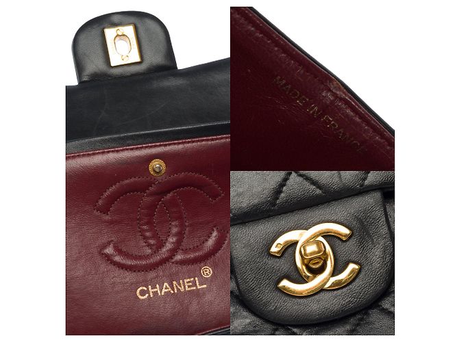 Borsa CHANEL Timeless/Classique in Pelle Nera - 103725 Nero - vista 6