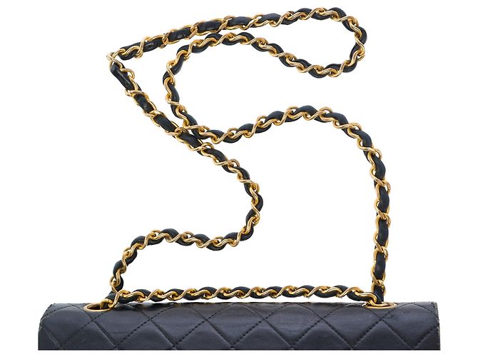 Borsa CHANEL Timeless/Classique in Pelle Nera - 103725 Nero - vista 9