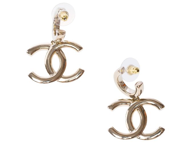Gioielli CHANEL CC in Metallo Dorato - 103702 D'oro - vista 3