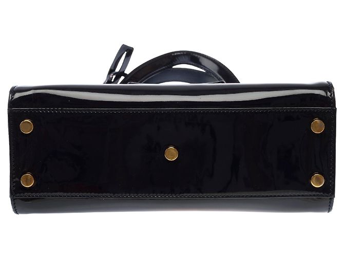 Borsa in pelle nera YVES SAINT LAURENT - 103694 Nero - vista 10