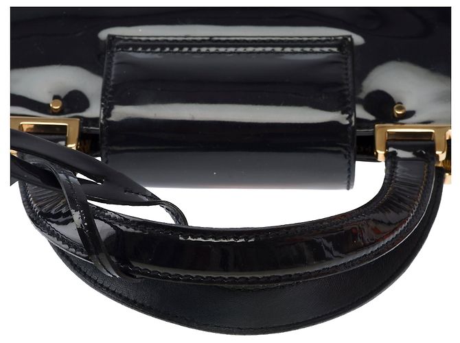 Borsa in pelle nera YVES SAINT LAURENT - 103694 Nero - vista 9