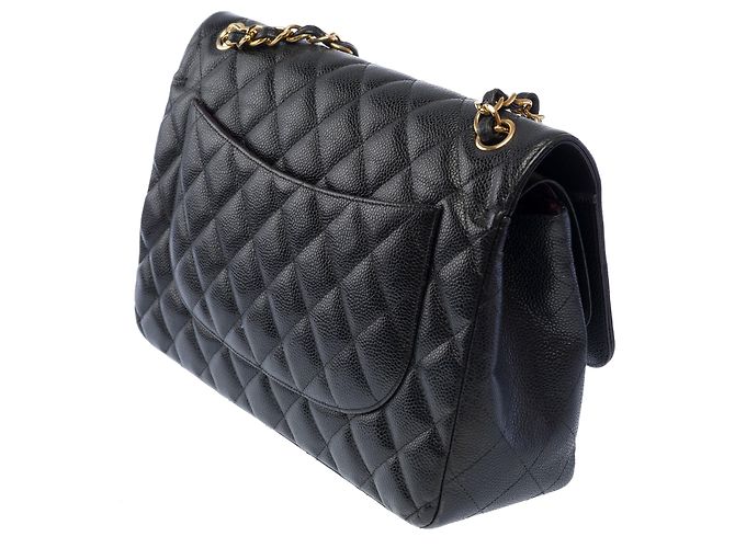 Borsa CHANEL Timeless/Classique in Pelle Nera - 103741 Nero - vista 5