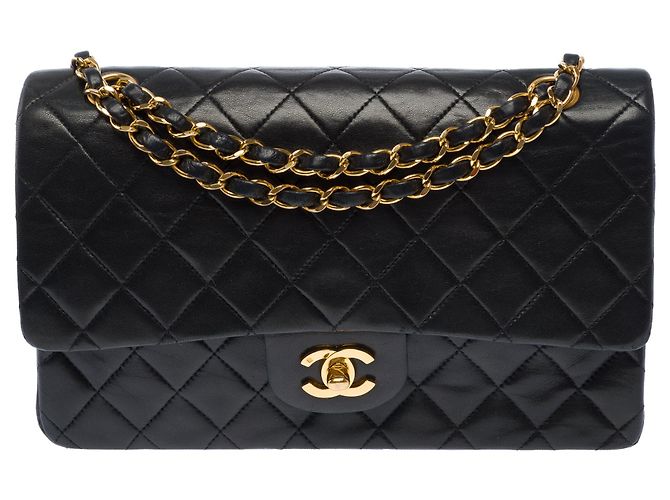 Borsa CHANEL Timeless/Classique in Pelle Nera - 103726 Nero - vista 3