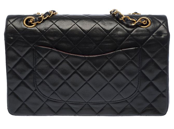 Borsa CHANEL Timeless/Classique in Pelle Nera - 103726 Nero - vista 4