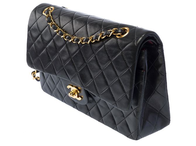 Borsa CHANEL Timeless/Classique in Pelle Nera - 103726 Nero - vista 5