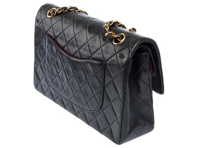 Borsa CHANEL Timeless/Classique in Pelle Nera - 103726 Nero - vista 6