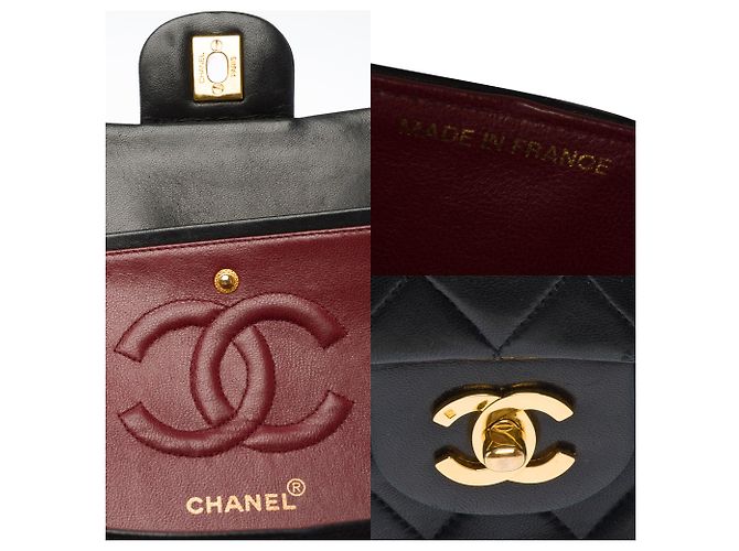 Borsa CHANEL Timeless/Classique in Pelle Nera - 103726 Nero - vista 7