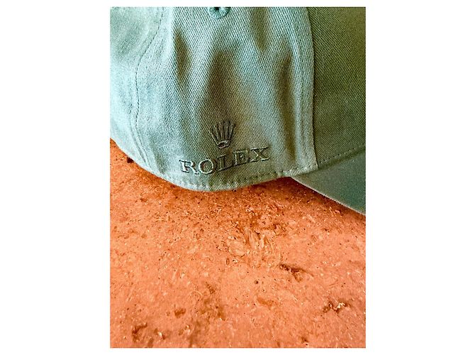 Gorra Rolex de algodón verde - vista 3