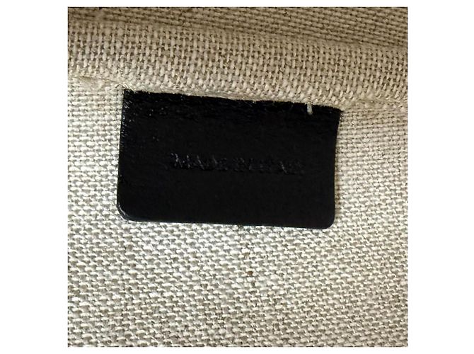 Céline Borsa a tracolla Celine Small Bucket Triomphe Nero Bianco sporco - vista 10