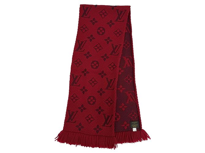 Echarpe Louis Vuitton Ruby Monogram Vermelho - vista 3