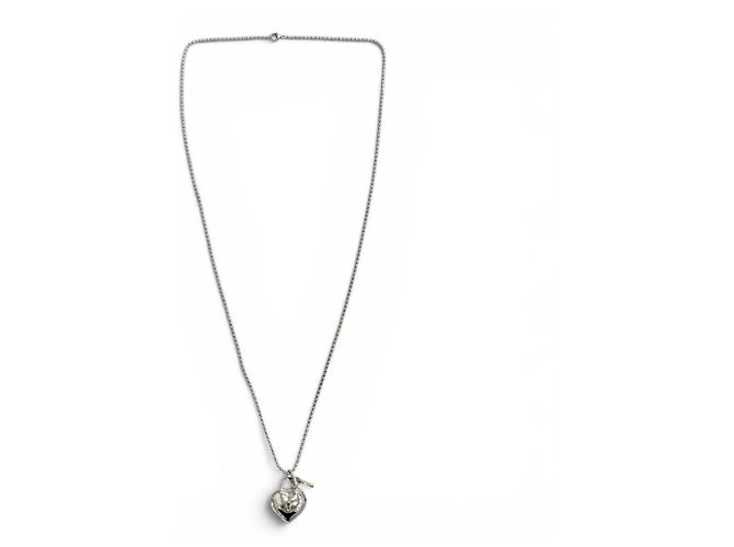 Collana Heart Lock Key Tiffany & Co. Argento D'oro - vista 3