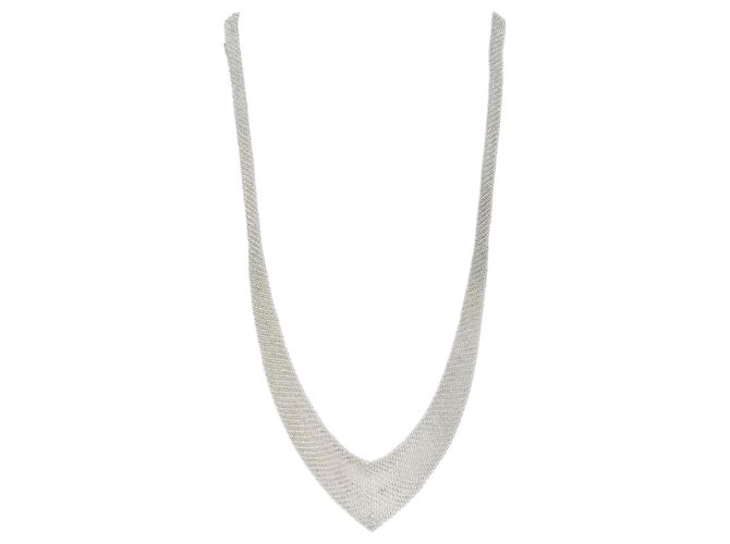 Collana a maglia Tiffany & Co. Elsa Peretti Argento - vista 4