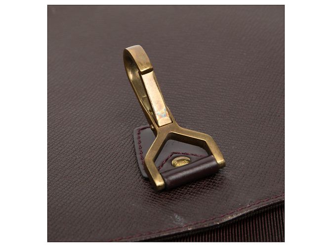Louis Vuitton Rosso Taiga Dersou Bordò - vista 7