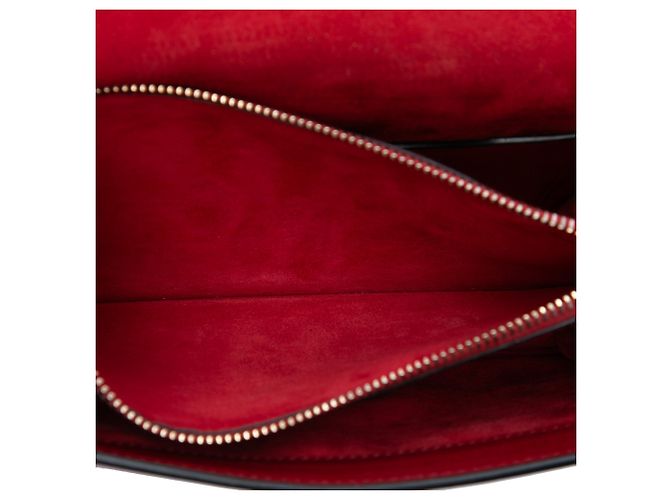 Borsa Valentino Red Leather Rockstud No Limit Rosso - vista 4