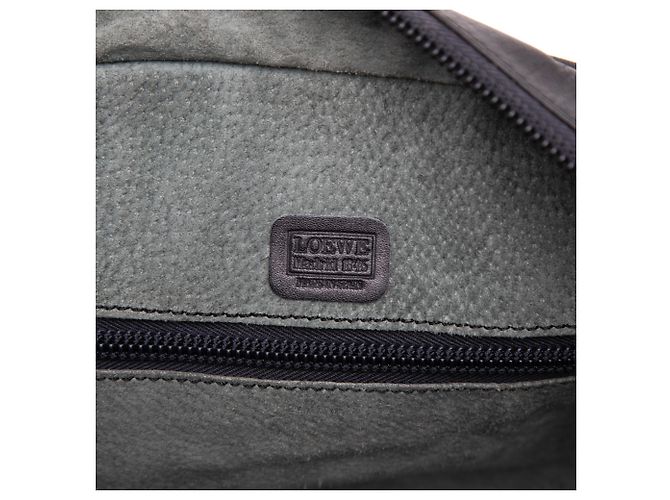 LOEWE Amazona 32 in pelle nera Nero - vista 5