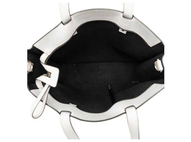Borsa Valentino in pelle bianca Rockstud VLTN Bianco - vista 4