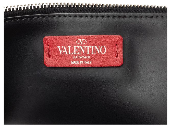 Borsa Valentino in pelle bianca Rockstud VLTN Bianco - vista 5