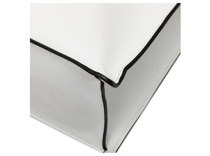 Borsa Valentino in pelle bianca Rockstud VLTN Bianco - vista 6