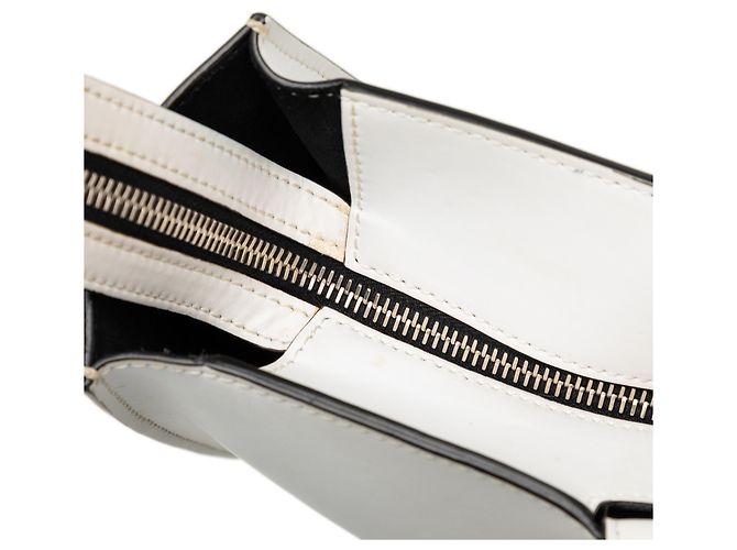 Borsa Valentino in pelle bianca Rockstud VLTN Bianco - vista 8