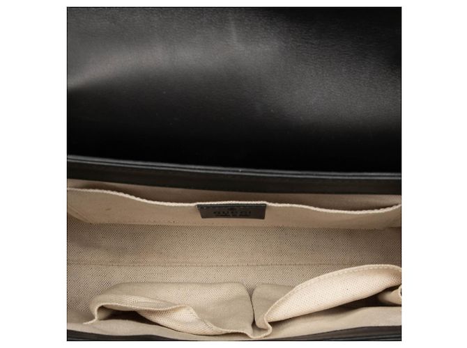 Borsa a tracolla Gucci Black Medium Guccissima Emily Nero - vista 4