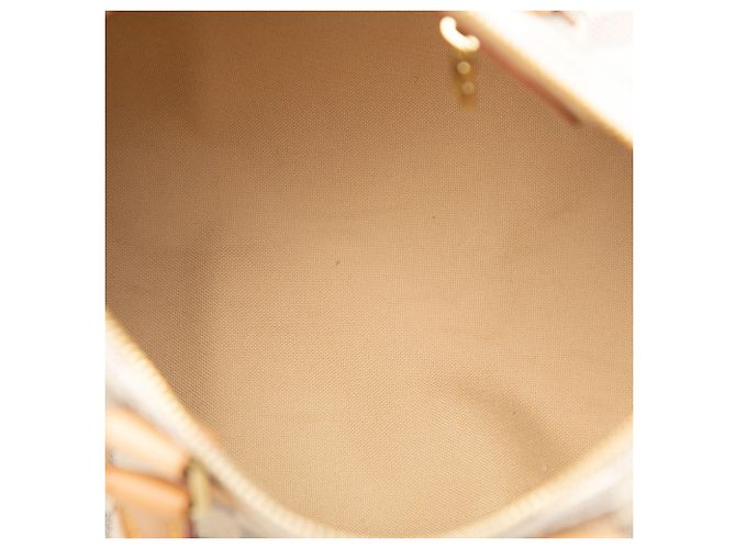 Louis Vuitton White Damier Azur Speedy 25 Bianco - vista 4