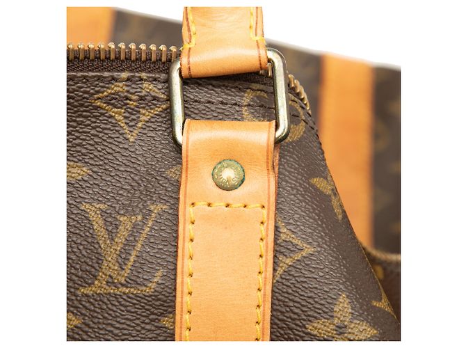 Louis Vuitton Marrone Monogram Keepall 50 - vista 10