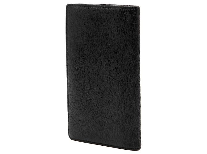 Cartera Chanel Black CC Goatskin L Yen Negro - vista 2