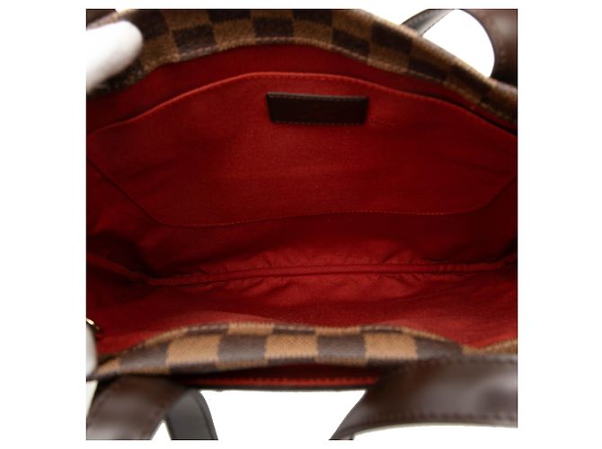 Louis Vuitton Marrone Damier Ebene Clifton - vista 4