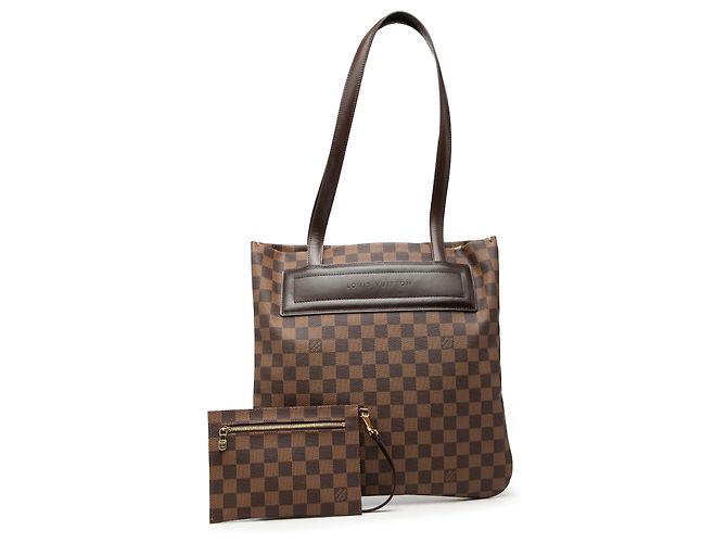 Louis Vuitton Marrone Damier Ebene Clifton - vista 7