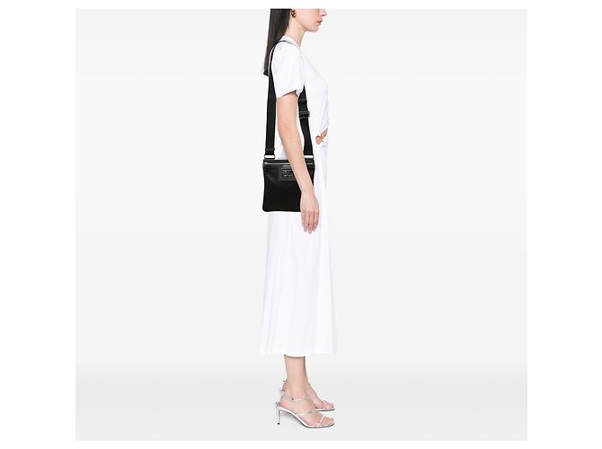 Dior Black Diorissimo Trotter Canvas Street Chic Crossbody Preto - vista 6