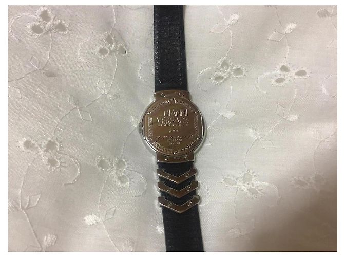 Medusa Gianni Versace Signature Watch Black Silver hardware - view 4