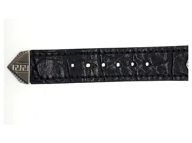 Medusa Gianni Versace Signature Watch Black Silver hardware - view 5