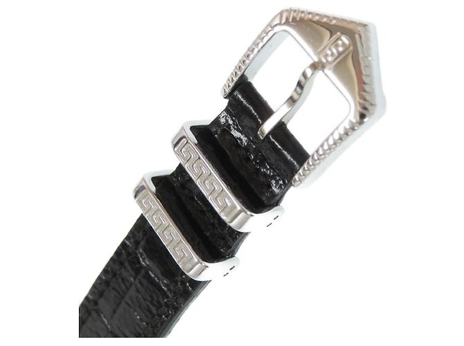 Medusa Gianni Versace Signature Watch Black Silver hardware - view 6
