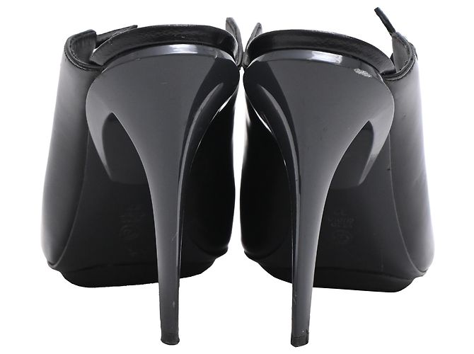Mule Aurora in pelle nera 3.1 Phillip Lim Nero - vista 4