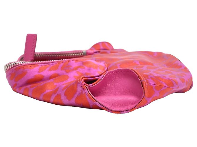 Pochette De Manta Alexander McQueen en rose - vue 3