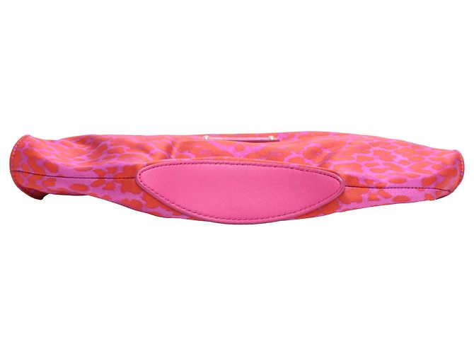 Pochette De Manta Alexander McQueen en rose - vue 4