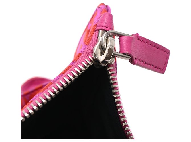 Pochette De Manta Alexander McQueen en rose - vue 8