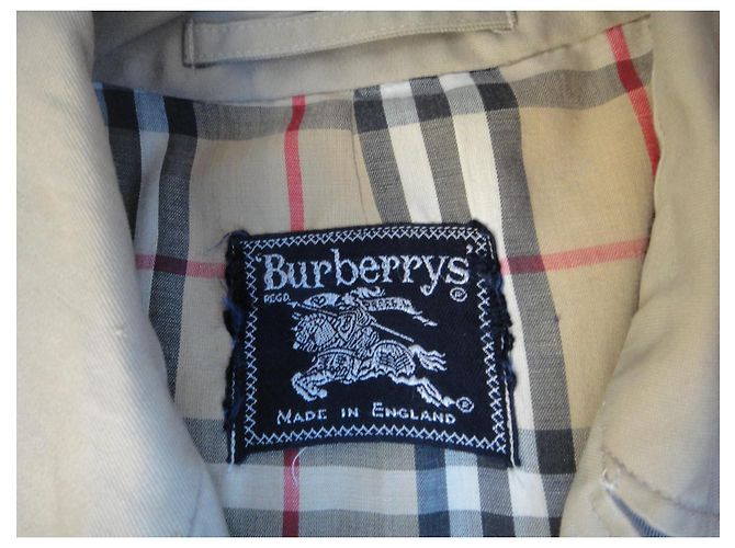 Impermeabile Burberry vintage taglia 40 Beige - vista 10