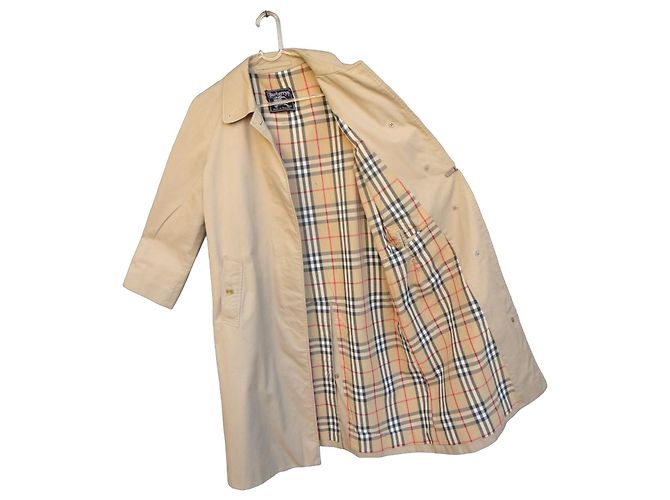 Impermeabile Burberry vintage taglia 40 Beige - vista 2