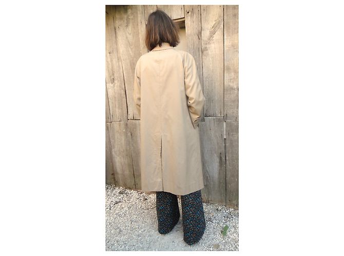 Impermeabile Burberry vintage taglia 40 Beige - vista 3