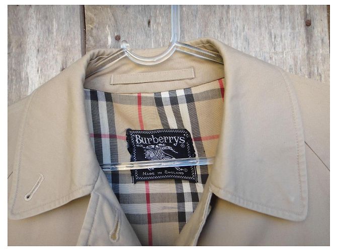 Impermeabile Burberry vintage taglia 40 Beige - vista 4