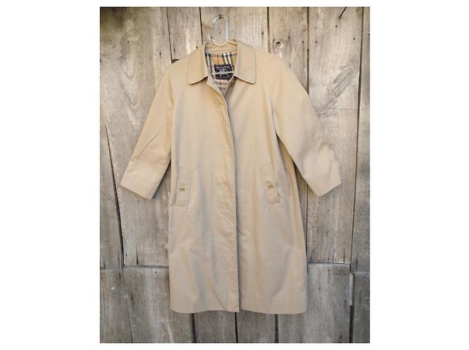 Impermeabile Burberry vintage taglia 40 Beige - vista 5