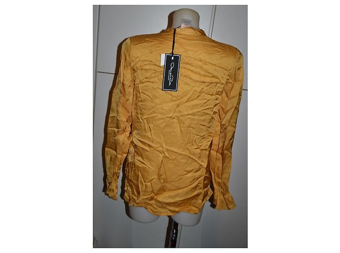 Camicetta Oscar de la Renta D'oro Giallo - vista 4