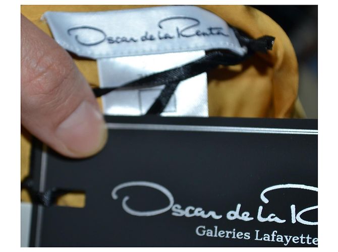 Camicetta Oscar de la Renta D'oro Giallo - vista 5