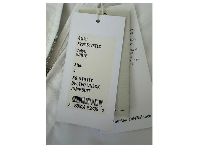 3.1 Phillip Lim Mono utilitario algodón blanco - vista 12