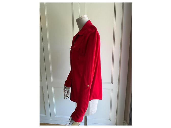 Autre Marque Lauren Ralph Lauren Rotes Button-Up-Hemd - Ansicht 2