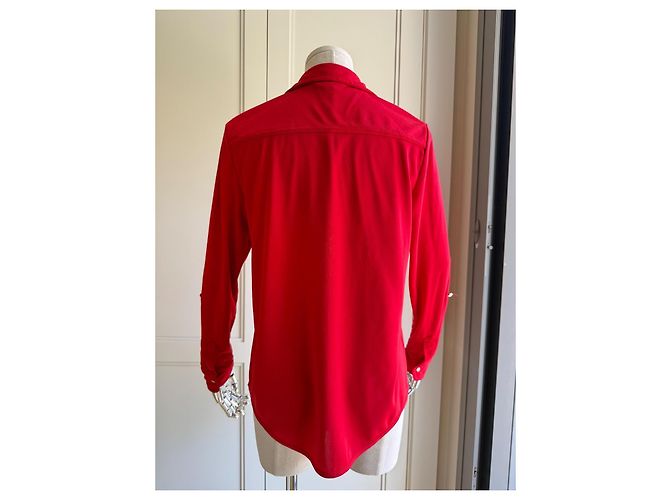 Autre Marque Lauren Ralph Lauren Rotes Button-Up-Hemd - Ansicht 3